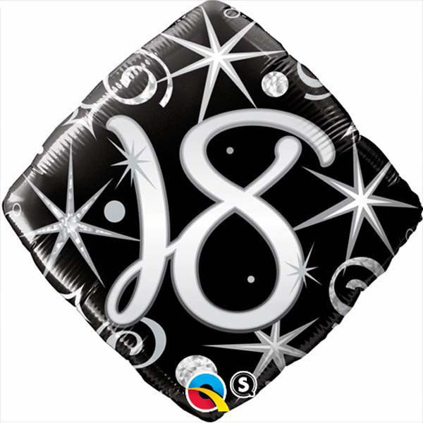 18" - 18 Elegant Sparkles & Swirls