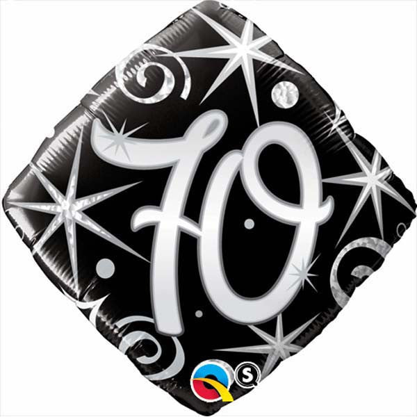 18" - 70 Elegant Sparkles & Swirls