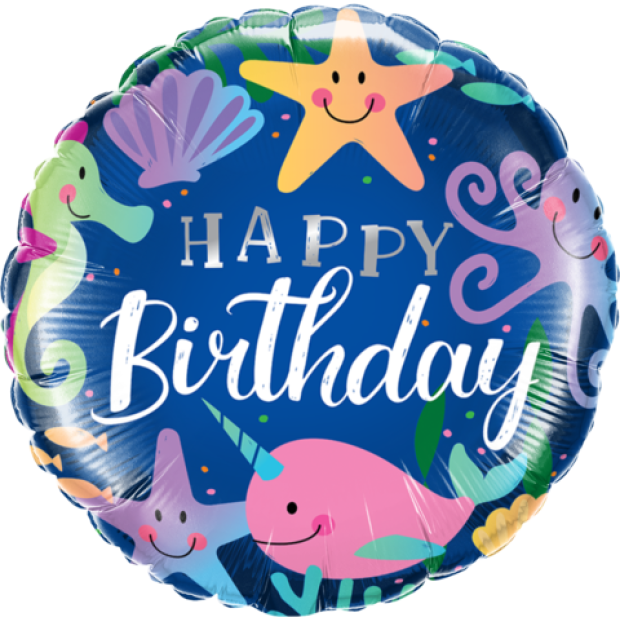 18" - Birthday Fun Under The Sea