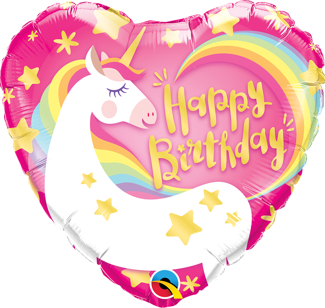 18" - Birthday Magical Unicorn