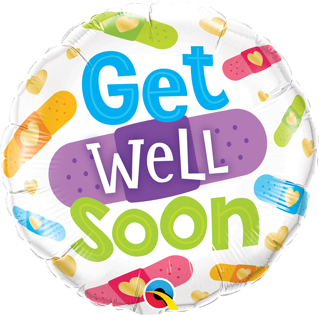 18" - Get Well Soon Bandages