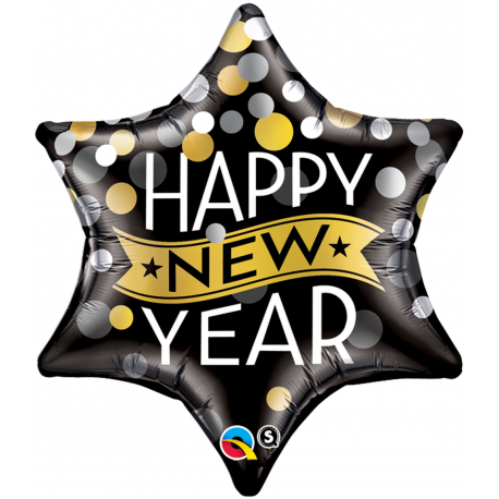 18" - New Year 6 Point Star