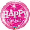 18" - Birthday Pink Sparkle