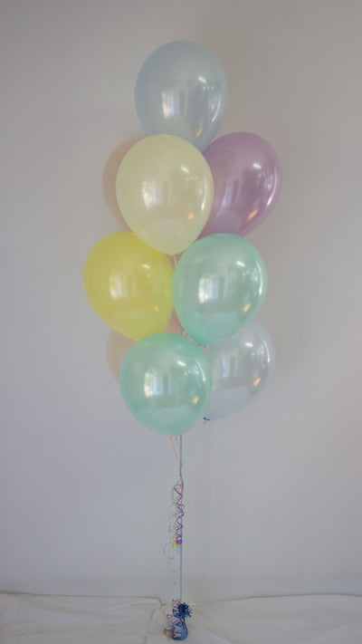 Cluster of 10 Balloons