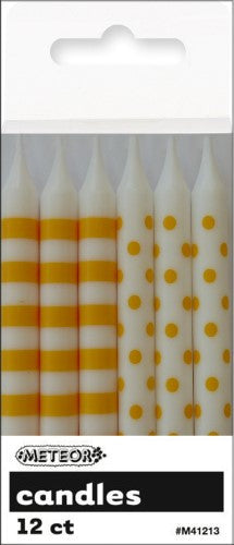 Candles - Dots & Stripes Candles