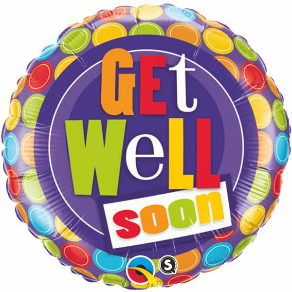 18" - Get Well Dot Patterns