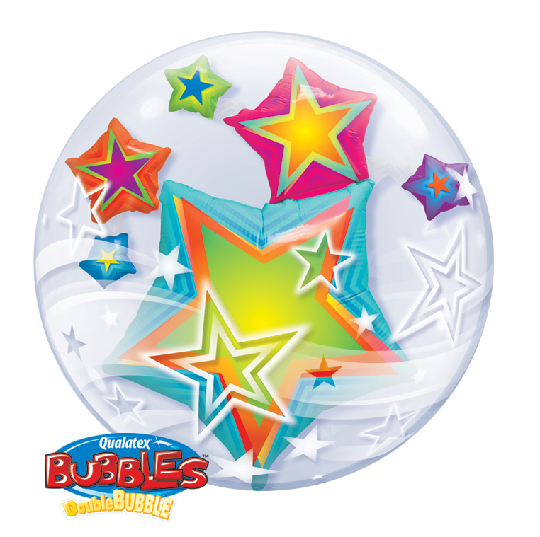 Double Bubble - Multicolored Stars