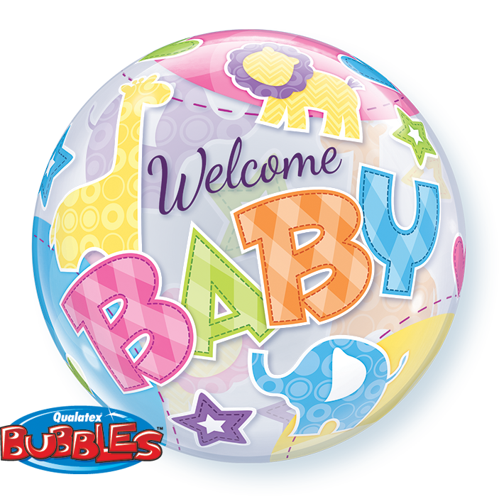 Bubble - Welcome Baby Animal Patterns