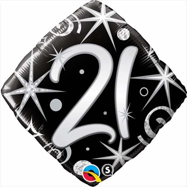 18" - 21 Elegant Sparkles & Swirls