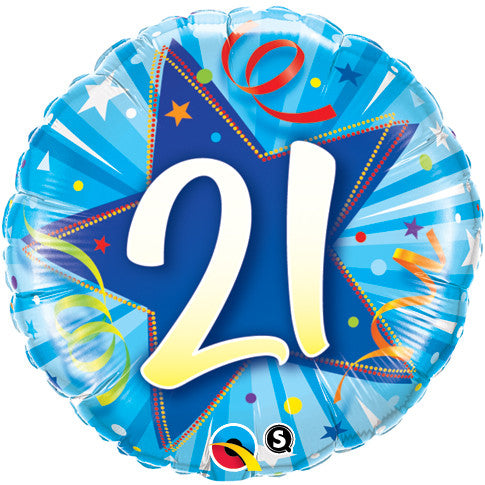 18" - 21 Shining Star Bright Blue