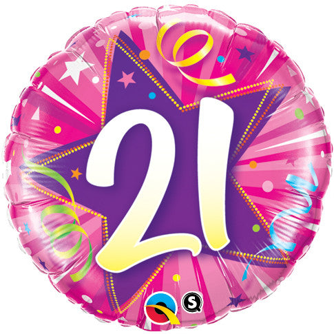 18" - 21 Shining Star Hot Pink