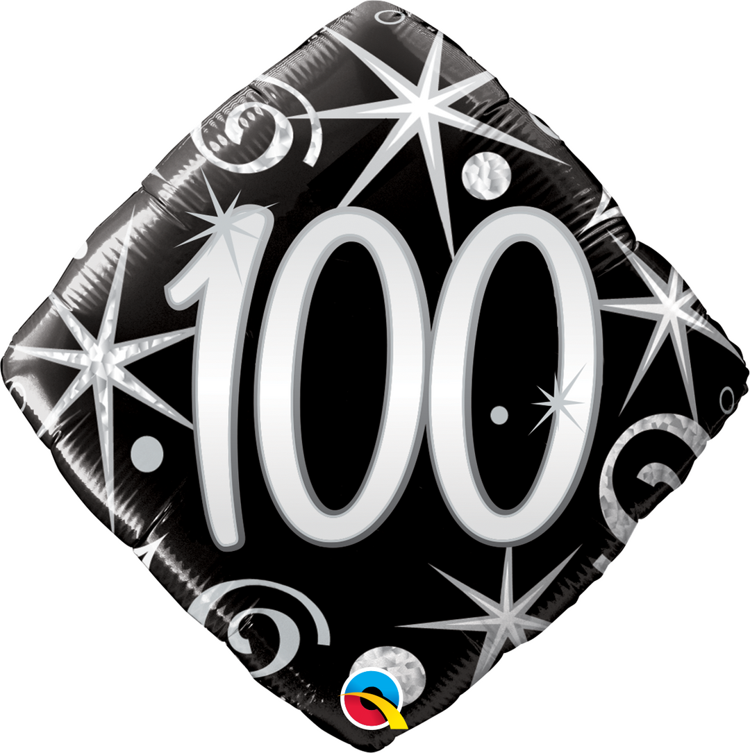 18" - 100 Elegant Sparkles & Swirls