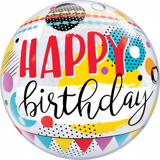 Bubble - Birthday Circles & Dot Pattern