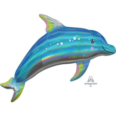 Supershape - Holographic Blue Dolphin