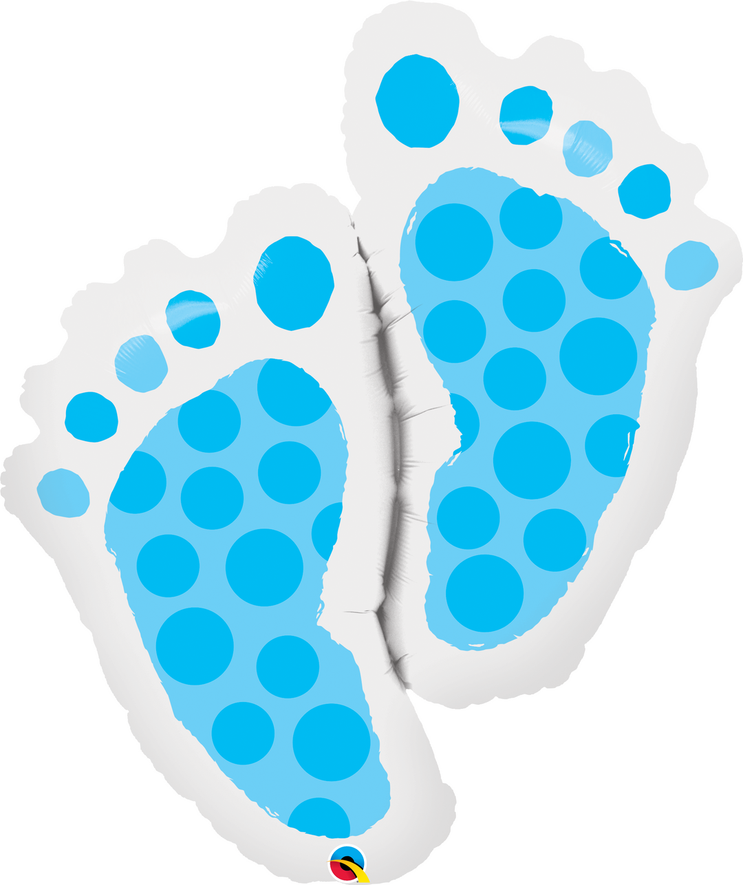Supershape - Baby Feet Blue