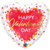 18" - Valentine's Watercolour Hearts
