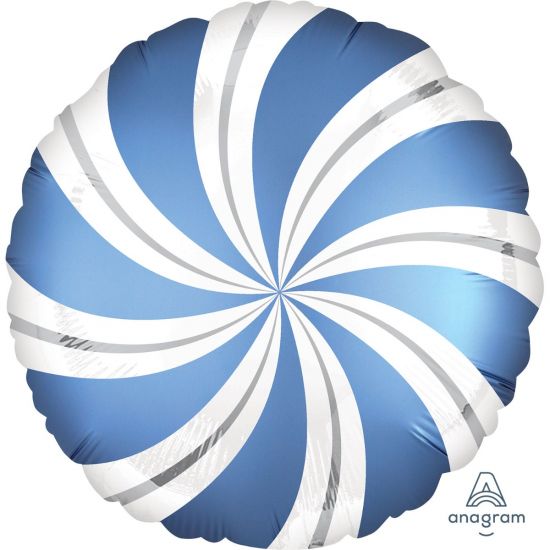 18" - Candy Swirl Azure Blue