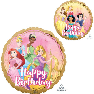 18" - Disney Princess Happy Birthday