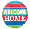 18" - Welcome Home Colourful Stripes