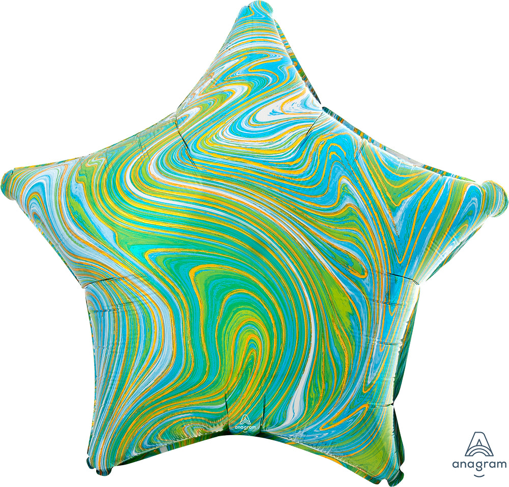 18" Star - Marble
