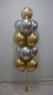 Cluster of 13 Balloons