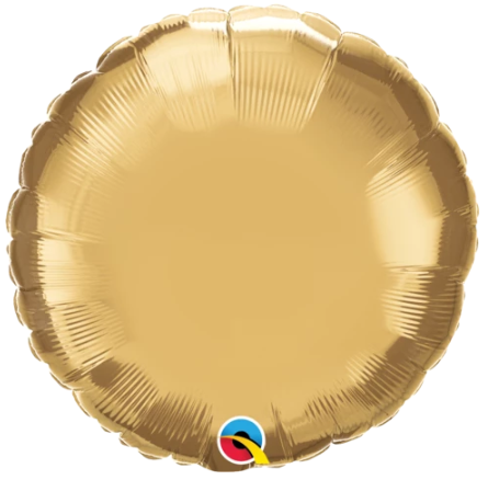 18" - Plain Chrome Round