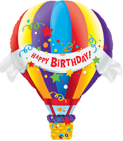 Supershape - Birthday Hot Air Balloon