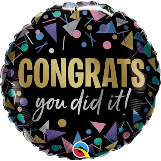 18" - Congrats You Did It!