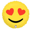 18" - Emoji Hearts